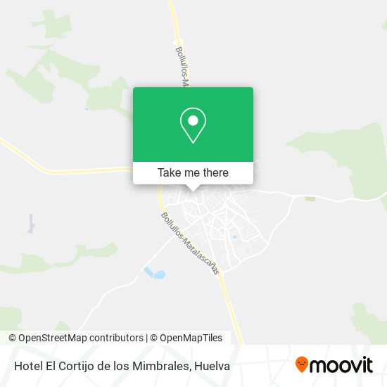 Hotel El Cortijo de los Mimbrales map