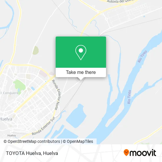 TOYOTA Huelva map