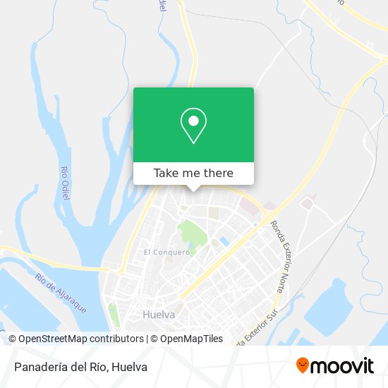 Panadería del Río map