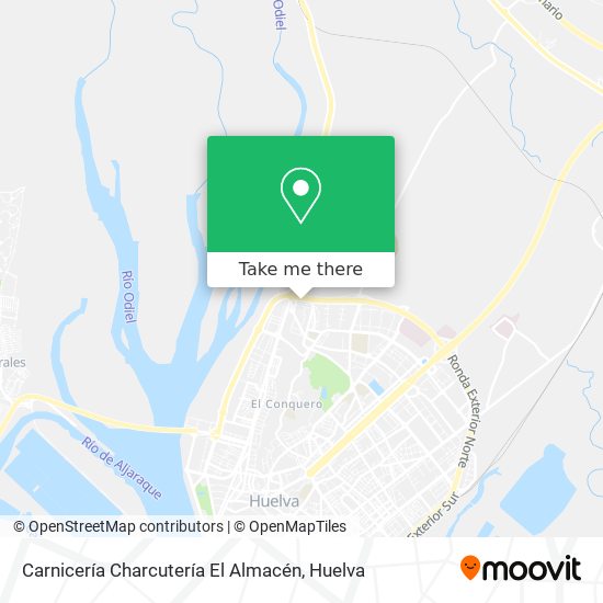 Carnicería Charcutería El Almacén map