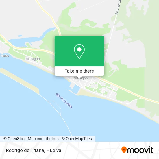 Rodrigo de Triana map