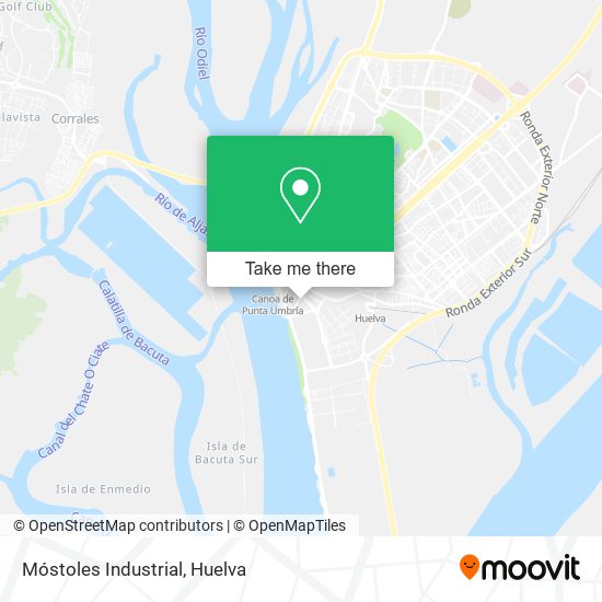 Móstoles Industrial map