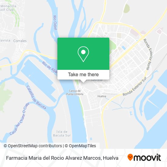 mapa Farmacia Maria del Rocio Alvarez Marcos