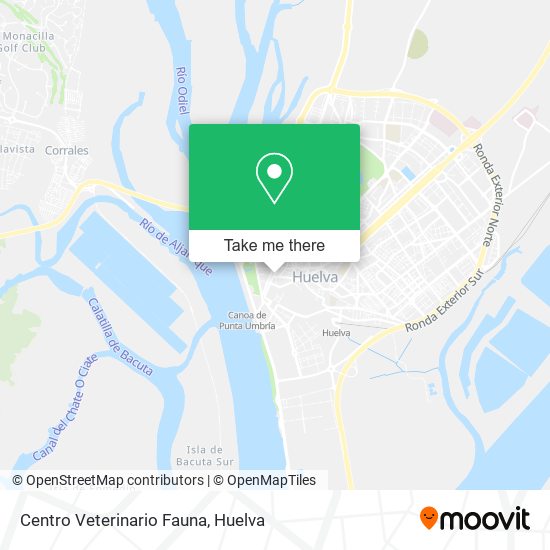 Centro Veterinario Fauna map