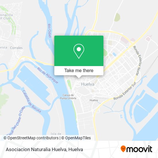 Asociacion Naturalia Huelva map