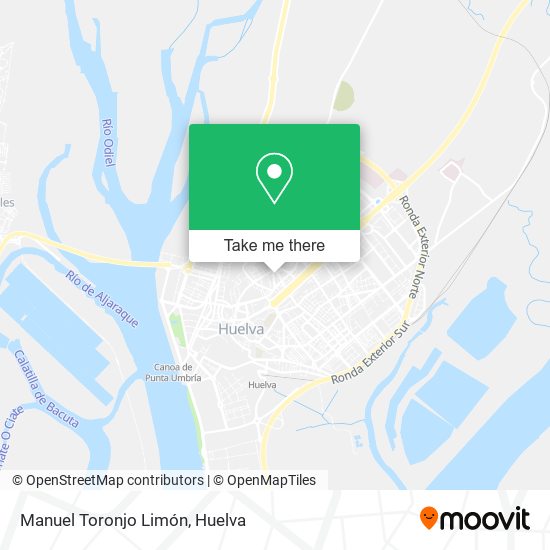 Manuel Toronjo Limón map
