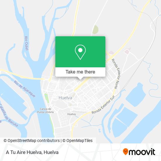 mapa A Tu Aire Huelva