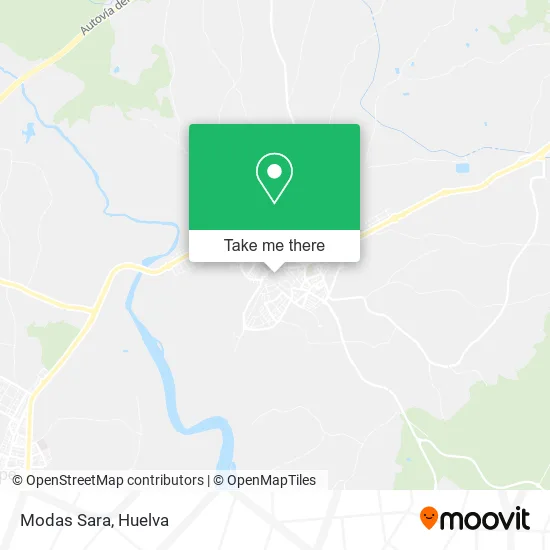 Modas Sara map