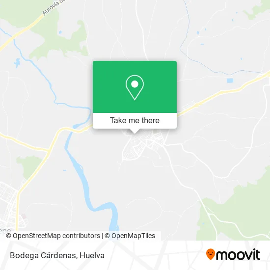 Bodega Cárdenas map