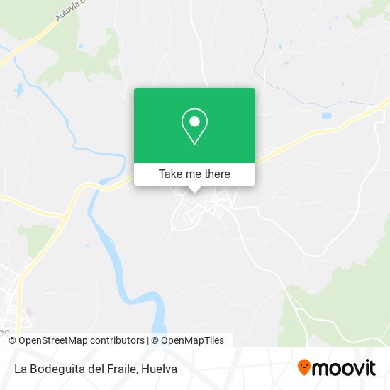 La Bodeguita del Fraile map