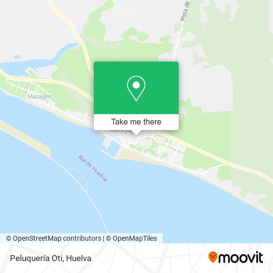 Peluquería Oti map