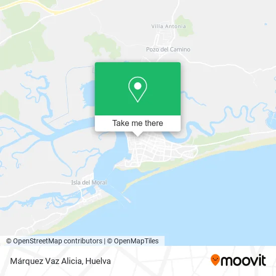 Márquez Vaz Alicia map