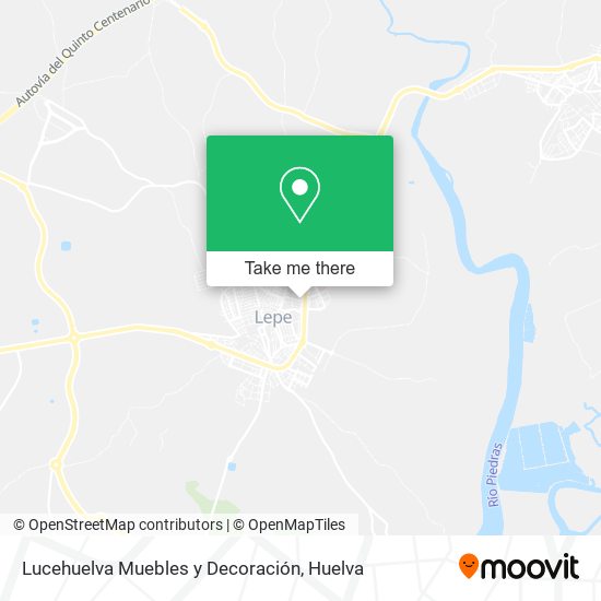 Lucehuelva Muebles y Decoración map