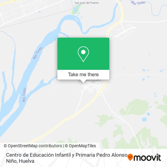 Centro de Educación Infantil y Primaria Pedro Alonso Niño map