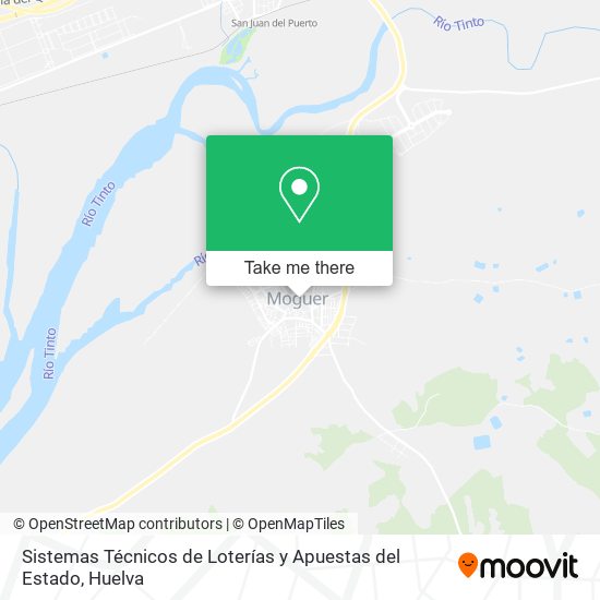 Sistemas Técnicos de Loterías y Apuestas del Estado map