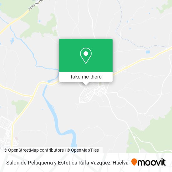Salón de Peluquería y Estética Rafa Vázquez map