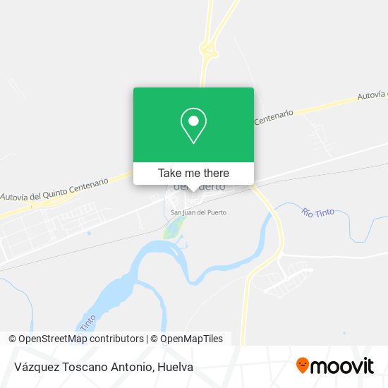 Vázquez Toscano Antonio map