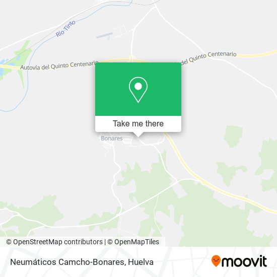 Neumáticos Camcho-Bonares map