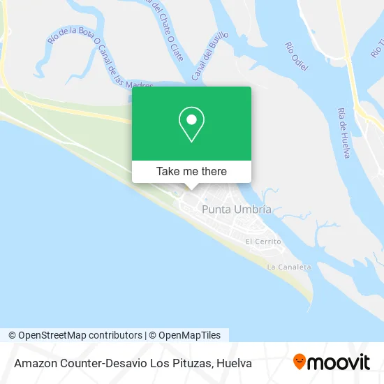 Amazon Counter-Desavio Los Pituzas map