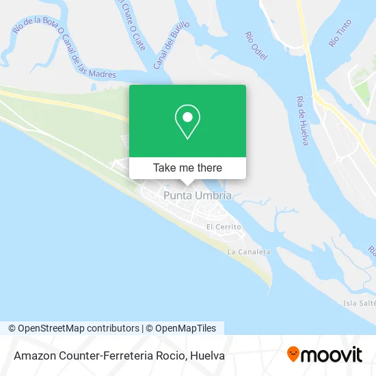 Amazon Counter-Ferreteria Rocio map
