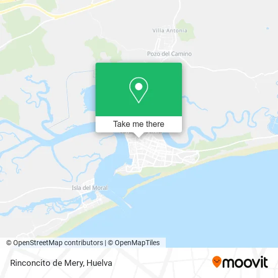 Rinconcito de Mery map