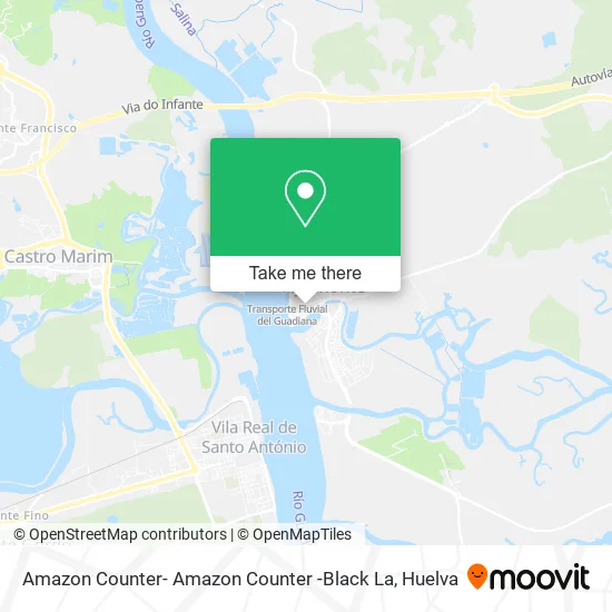Amazon Counter- Amazon Counter -Black La map
