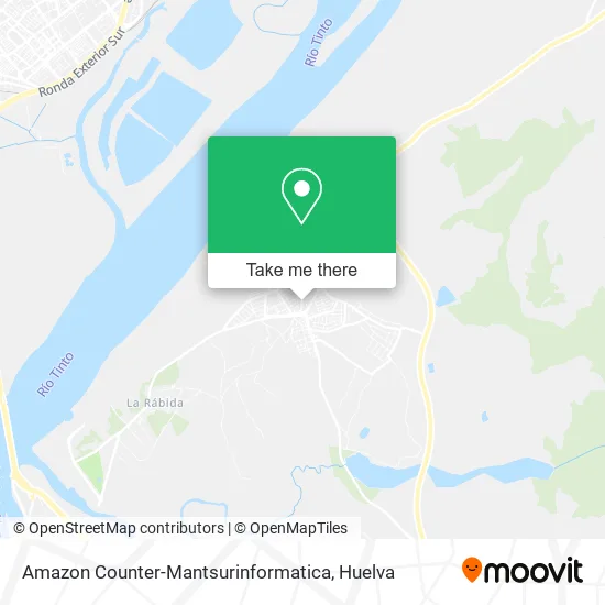 Amazon Counter-Mantsurinformatica map