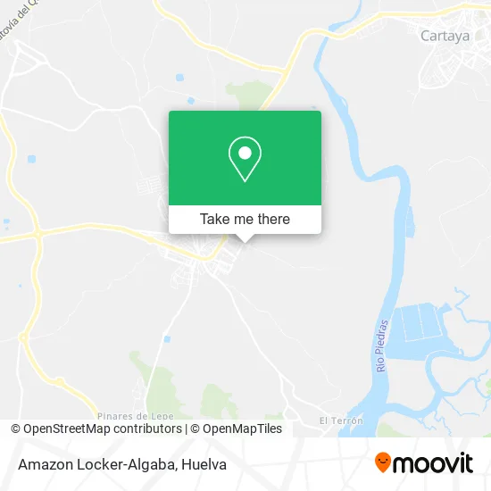 Amazon Locker-Algaba map