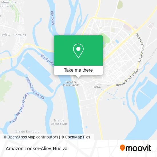 Amazon Locker-Aliev map