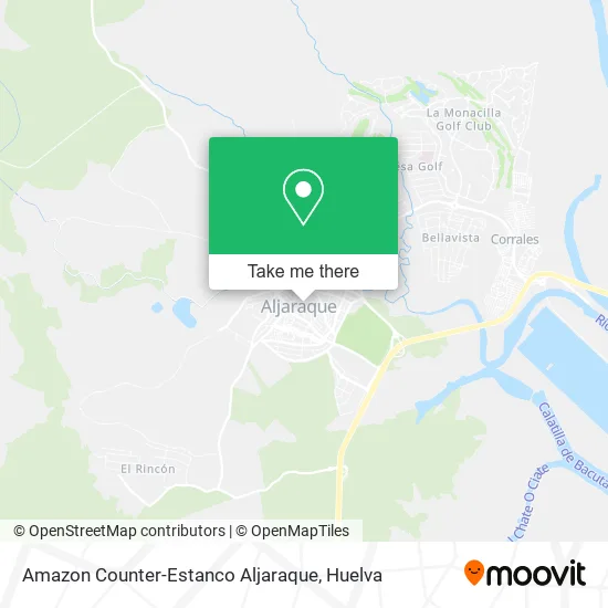 Amazon Counter-Estanco Aljaraque map