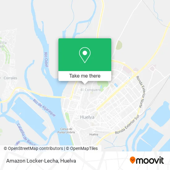 Amazon Locker-Lecha map