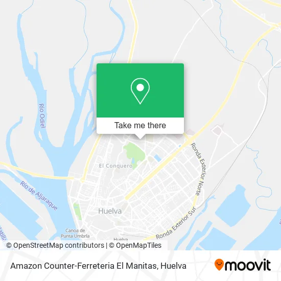 Amazon Counter-Ferreteria El Manitas map