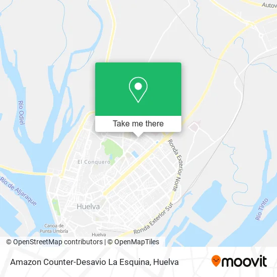 Amazon Counter-Desavio La Esquina map