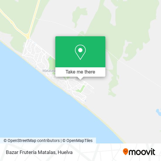 Bazar Frutería Matalas map