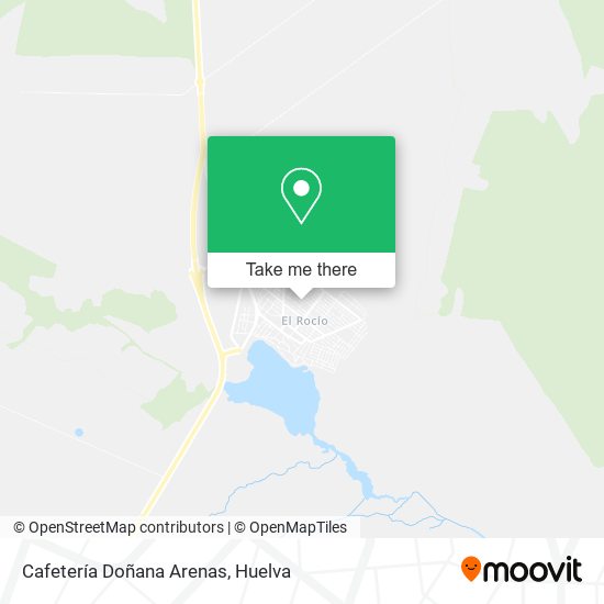 Cafetería Doñana Arenas map