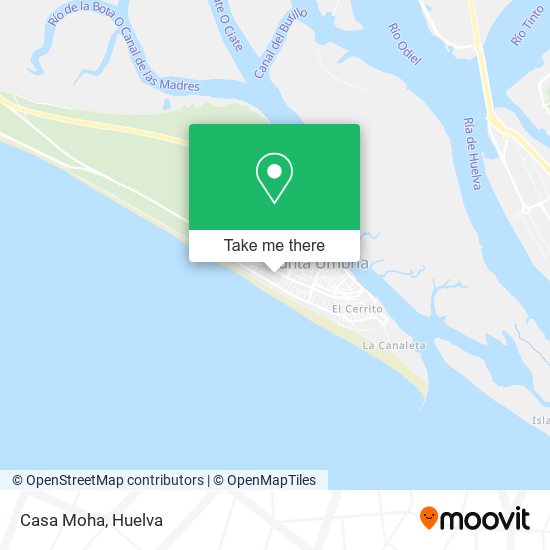 mapa Casa Moha