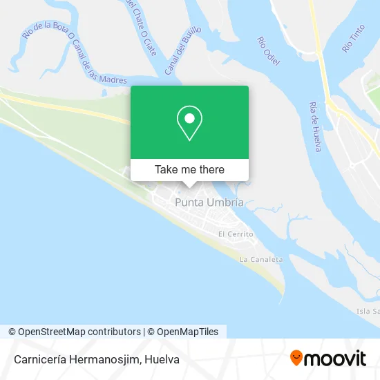 Carnicería Hermanosjim map