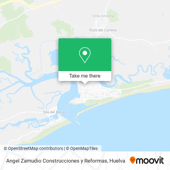 Angel Zamudio Construcciones y Reformas map