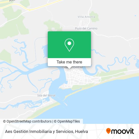 Aes Gestión Inmobiliaria y Servicios map