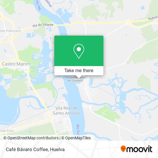 Café Bávaro Coffee map