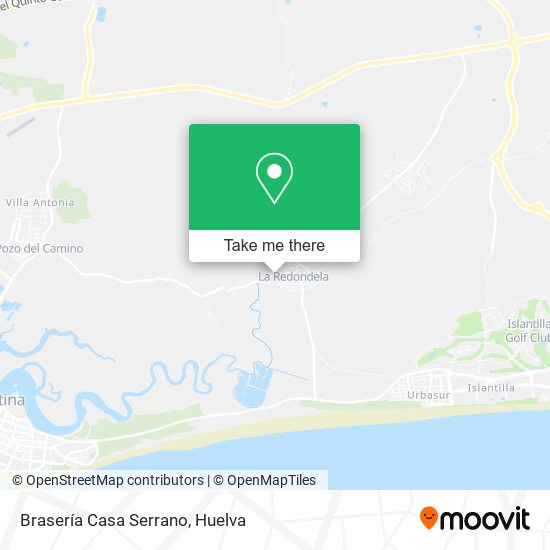 Brasería Casa Serrano map