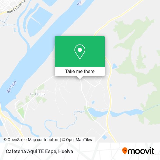 Cafetería Aqui TE Espe map