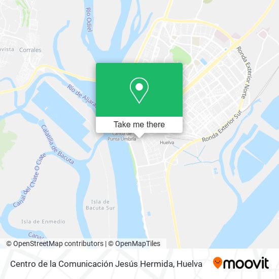 Centro de la Comunicación Jesús Hermida map