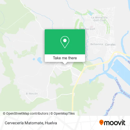 Cervecería Matomate map