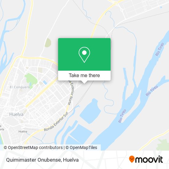 Quimimaster Onubense map