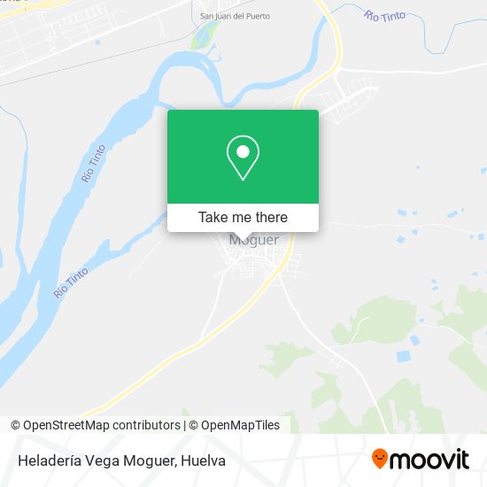 Heladería Vega Moguer map