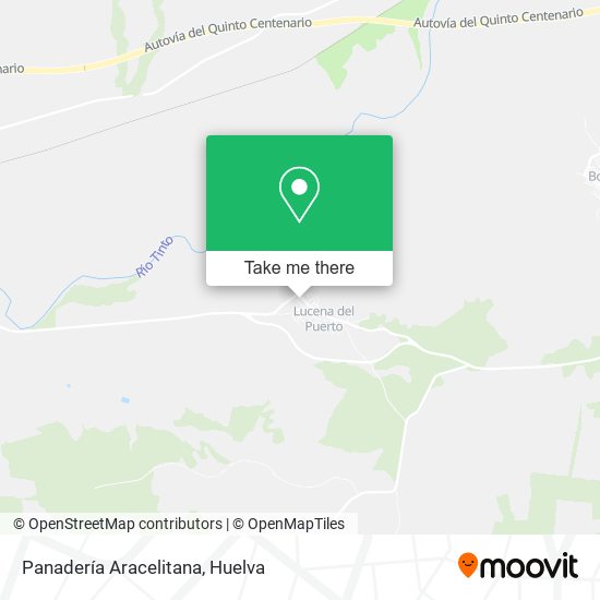 Panadería Aracelitana map