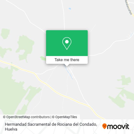 Hermandad Sacramental de Rociana del Condado map