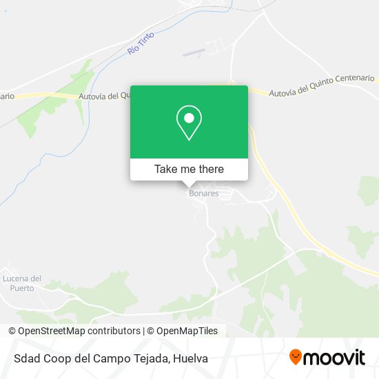 Sdad Coop del Campo Tejada map
