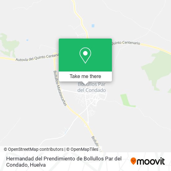 Hermandad del Prendimiento de Bollullos Par del Condado map